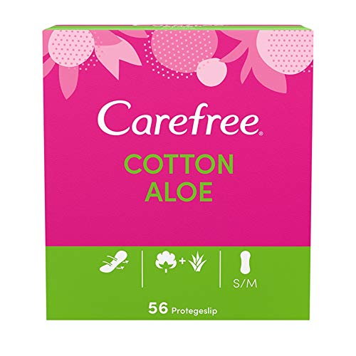Carefree Salvaslip Cotton Aloe 56 unidades 150 g - Pack de 5