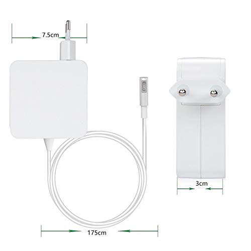 Cargador Compatible 60 W MagSafe Apple de 60 W para MacBook y MacBook Pro de 13 Pulgadas.