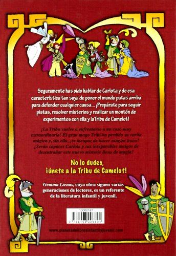 Carlota y el misterio de la varita mágica: La Tribu de Camelot II. Con olores y tintas mágicas.