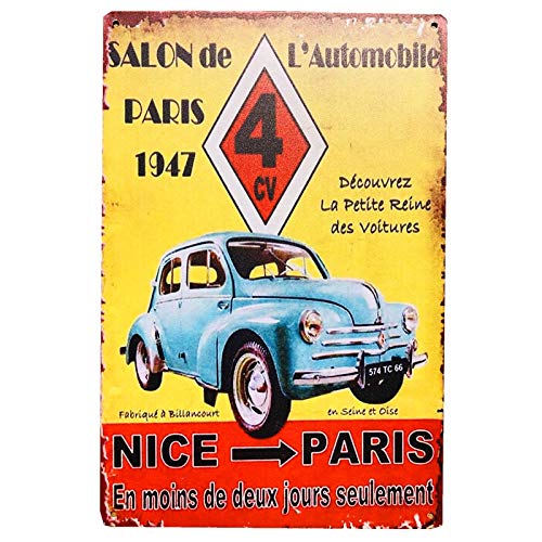 Carteles de Chapa de Metal Mustang Motocicletas Coche Motor Aceite y Gasolina Garaje Ruta 66 Póster Artístico Pub Bar Club Decoración Placa de Pared 20 * 30cm