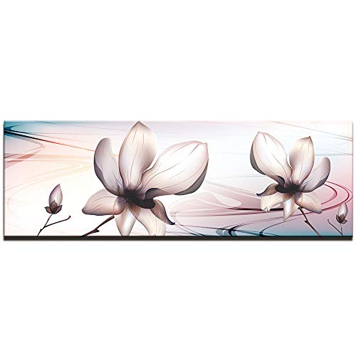 Carteles e impresiones de pared arte de la pared pintura de la lona arte abstracto de la flor decoración de la sala pintura mural20x60cm sin marco