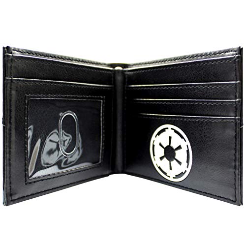 Cartera de Star Wars Máscara Darth Vader Primer Plano Negro