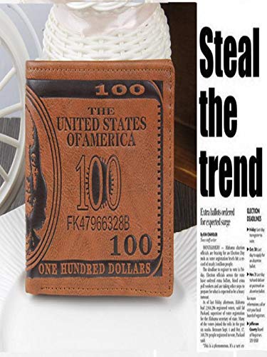 Cartera Monedero Mujer Grande de Piel Magica Colores para Niña por ESAILQ ZF