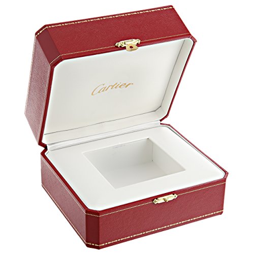 Cartier Tank Solo - Reloj (Reloj de Pulsera, Unisex, Acero Inoxidable, Oro, Cuero, Negro)