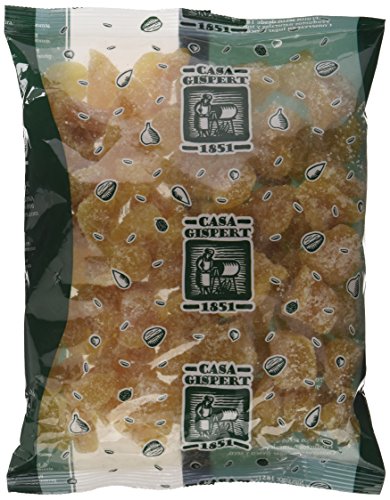 Casa Gispert Jengibre Deshidratado con Azúcar Frutos Secos - 500 gr