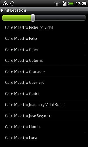 Castellon de la Plana Street Map