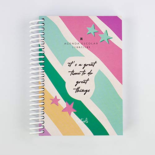 Casterli - Colección Have Fun - Agenda Escolar 2020-2021, Día Página, Tamaño A6 (it´s a great))