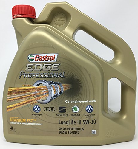 Castrol Aceite para Motor Edge Professional LongLife III 5W-30, 5 litros (Nuevo envase 2018)