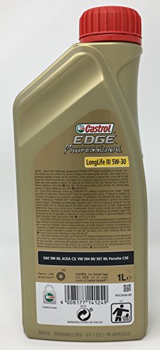 Castrol Aceite para Motor Edge Professional LongLife III 5W-30, 5 litros (Nuevo envase 2018)