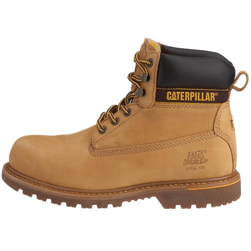 Cat Footwear Holton SB - Botas de seguridad para hombre, color marrón, talla 41