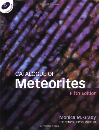Catalogue of Meteorites Reference Book with CD-ROM