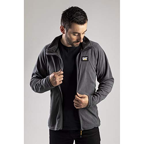 Caterpillar - Chaqueta Polar Modelo Concord para Hombre (4XL) (Oscuro)