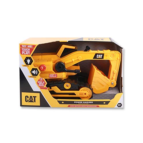 Caterpillar, Excavadora 30cm L&S Tough Power Vehículos de construcción, Color Amarillo (AJ 82268)