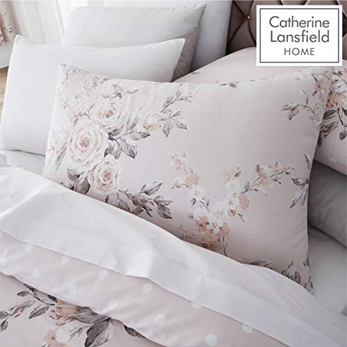 Catherine Lansfield - Juego de Funda nórdica, Blush, King Duvet Set