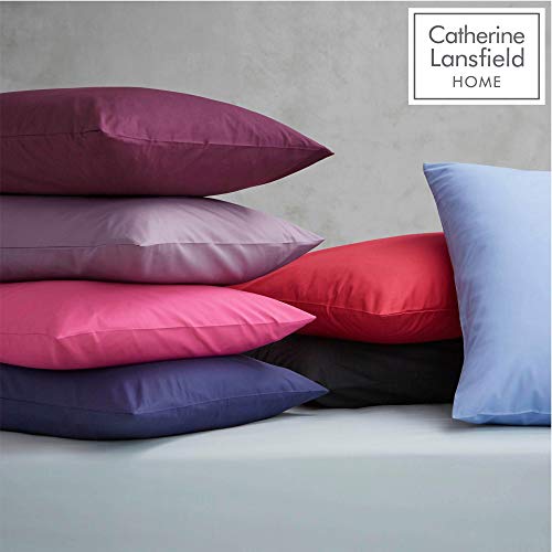 Catherine Lansfield So Soft - Sábana Bajera Ajustable (percal, no Necesita Planchado, Cama de Matrimonio)