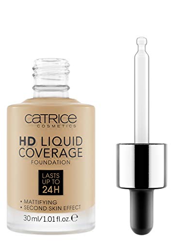 Catrice Hd Liquid Coverage Foundation Lasts Up To 24H #046-Camel Bei 200 g