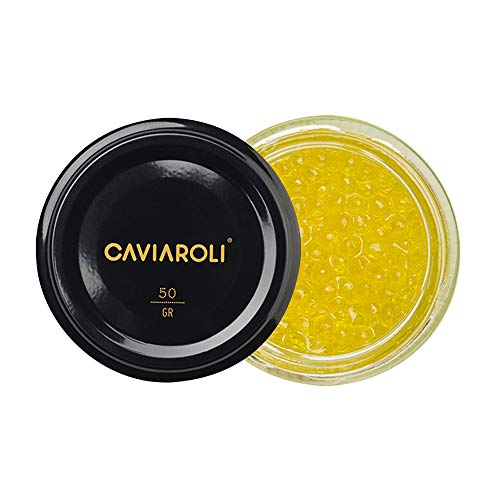 Caviaroli - Encapsulado de Aceite de Oliva Virgen Extra Trufa Blanca - 50 g