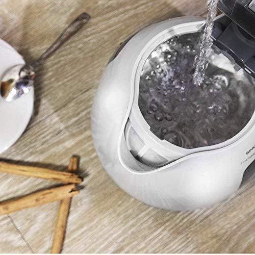 Cecotec Hervidor de Agua Eléctrico ThermoSense 120. 1 Litro, Plástico Libre de BPA, Base 360º, Filtro Antical, Doble Sistema de Seguridad, Plástico, 1100 W