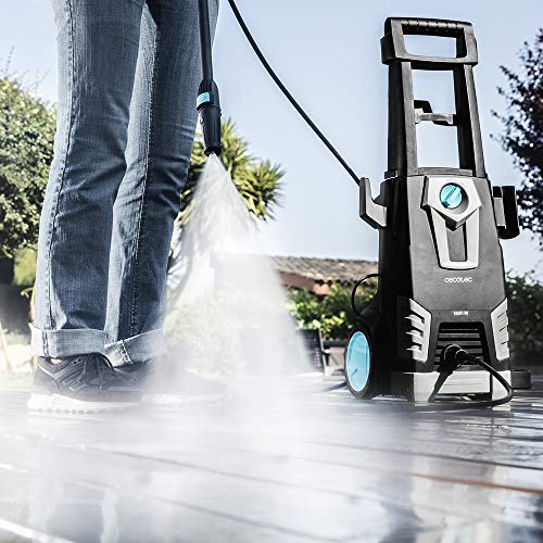Cecotec Hidrolimpiadoras HidroBoost 1800. Potente y eficaz, Máx Potencia 1800 W, Caudal máx 468 l/h, 135 Bares presión máx, Radio de acción +11 m
