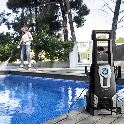 Cecotec Hidrolimpiadoras HidroBoost 1800. Potente y eficaz, Máx Potencia 1800 W, Caudal máx 468 l/h, 135 Bares presión máx, Radio de acción +11 m