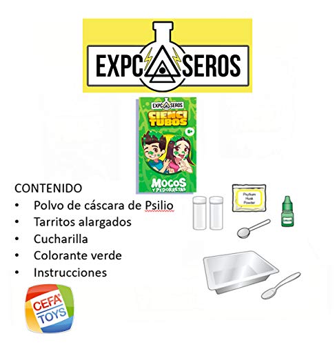 Cefa Toys CIENCITUBOS CASEROS: MOCOS Y PEDORRETAS juego experimentos (21845)