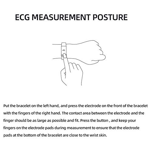 Cellga Pulsera Inteligente, Reloj Deportivo A Prueba De Agua Rastreador De Ejercicios Pulsera Inteligente con Podómetro Contador De Calorías Frecuencia Cardíaca Monitor De Sueño Monitor De serviceable