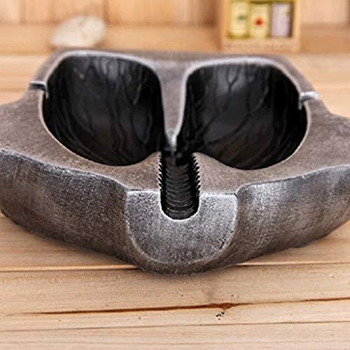 Cenicero Personalidad Creativa de café Mesa de Trabajo pequeños Regalos caseros for la Tos Ceniceros práctica de pulmón cenicero HRSS