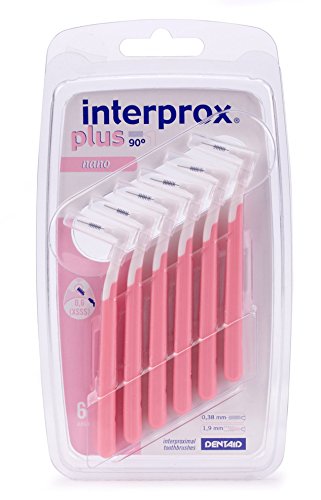 Cepillos interdentales Interprox Plus Nano Rosa 24S