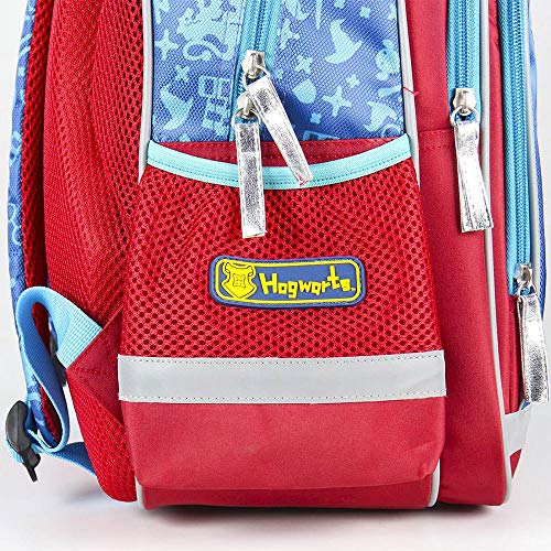 Cerdá - Mochila Escolar Harry Potter de 40 cm - Licencia Oficial Warner Bros Studios
