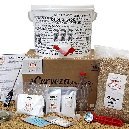 #Cervezanía - Kit de elaboración de cerveza artesana Tripel Blonde Ale | Con levadura belga de abadía