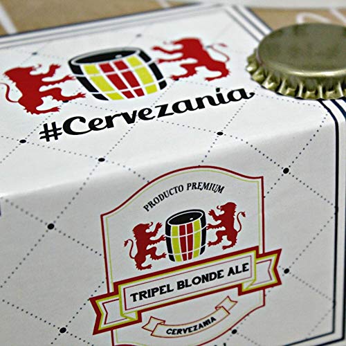 #Cervezanía - Kit de elaboración de cerveza artesana Tripel Blonde Ale | Con levadura belga de abadía
