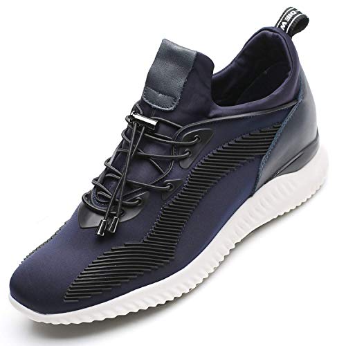 CHAMARIPA Zapatos con Alzas Interiores para Hombres - 7CM Que Aumentan Su Altura - Deportes de Exterior Sneaker