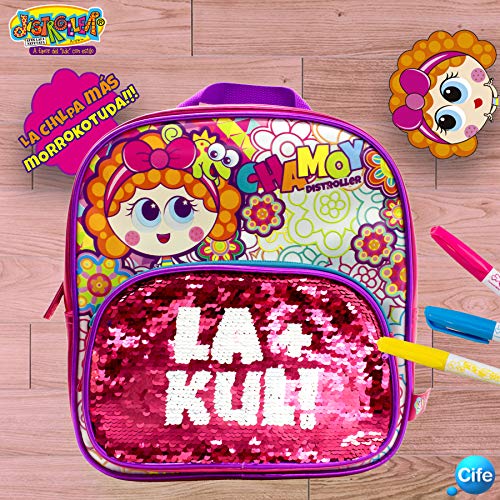Chamoy- Distroller Bolsiux Coloreant Súper Brillante Mochila, Multicolor (Cife Spain 1)