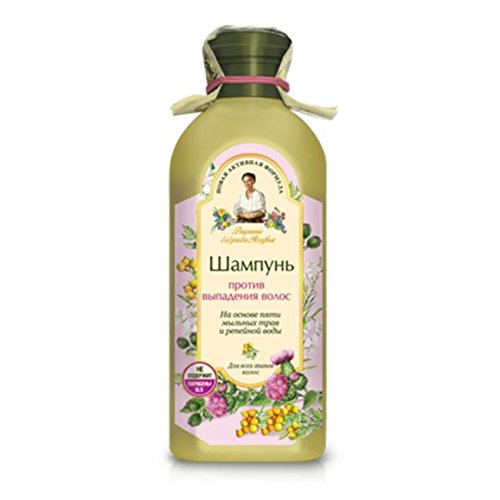 Champú "Agafia" para la pérdida de cabello de "Recetas Grandmother" 350 ml