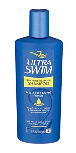 Champú De Eliminación De Cloro UltraSwim. Fórmula Hidratante. Elimina El Cloro Y El Olor A Cloro Con Solo Un Uso, Se Puede Usar Después De Cada Baño. 207 Mililitros