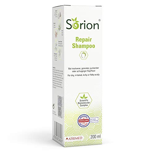 Champú Sorion 200 ml: para rojeces, picor y caspa en el cuero cabelludo