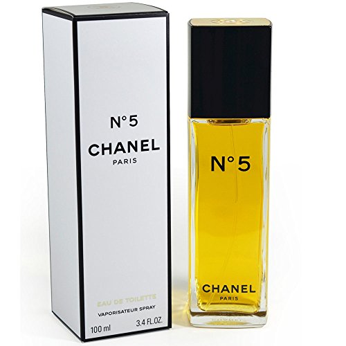 CHANEL №5 100 ml - eau de toilette (Mujeres, Aldehyde,Neroli,Bergamot,Lemon,Ylang-ylang, Iris,Iris root,Jasmine,Lily of the valley,Rose, Civet, Ámbar, Sándalo, Vainilla, Moss, Musk o almizcle, Vetiver, Patchouli, Civet,Amber,Sandalwood,Vanilla,Moss,Musk,V