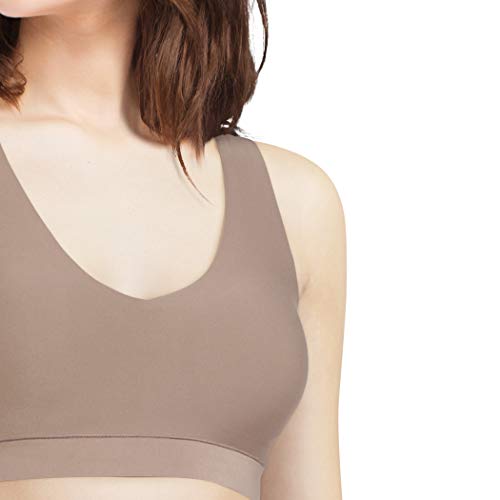 Chantelle Soft Stretch Sujetador Deportivo, Marrón (Cappuccino 0ol), 85B (Talla del Fabricante: XL/2XL) para Mujer