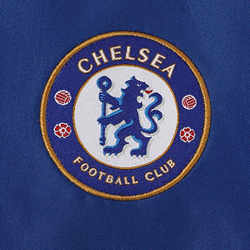 Chelsea FC - Chaqueta Cortavientos Oficial - para niño - Impermeable - Azul Marino - 12-13 años