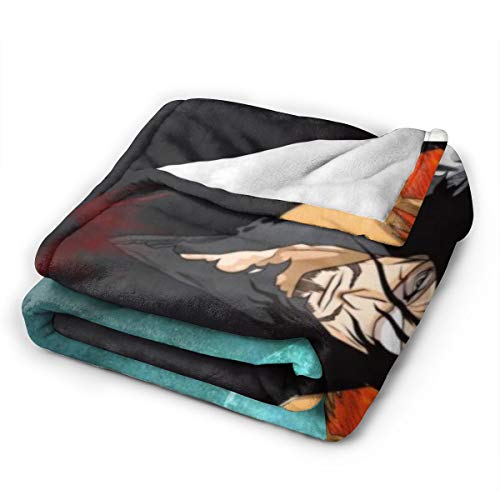 CHENQIAN Blea-Ch, Kuro-Saki Ichigo, Grim Rea-per Blanket Ultra-Soft Micro Fleece Manta cálida para Sala de Estar/Dormitorio 50"X40