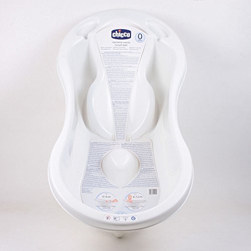 Chicco - 5933000000 - Bañera ergonómica Escalable - Posición 0-6 meses y 6-12 meses