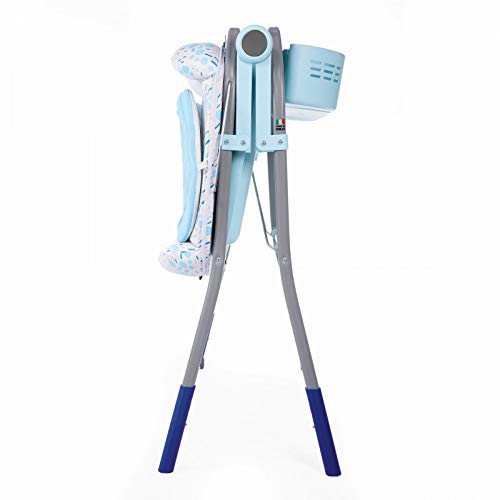 Chicco Cuddle&Bubble - Bañera cambiador compacta 2en1, 10 kg, color azul (Dusty Green)