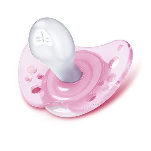 Chicco Physio Air - Pack de 2 chupetes de silicona para 16 - 36 meses, modelos aleatorios , color rosa
