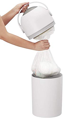 Chicco - Set de iniciación a partir de nacimiento: cubo para pañales Odour Off + pañales Chicco Mini 2 (3-6 kg) plateado – Sistema a prueba de olores, uso de bolsas convencionales.