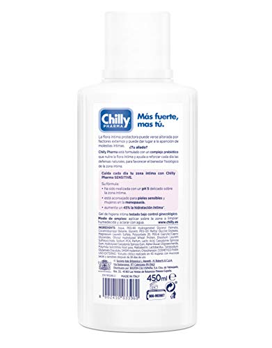 Chilly Pharma Gel De Higiene Íntima Sensitive 450 ml (4600)