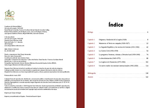 CHM. 1 cien años de la legión 1920-2020 (Cuadernos de Historia militar)