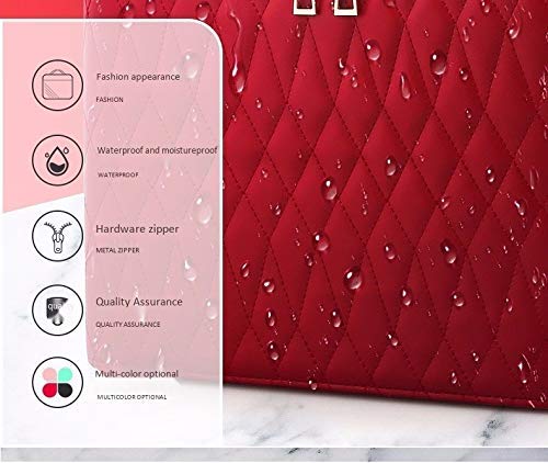 CHUNJIAO Mbags bolso cosmético, cosmético del recorrido del bolso con 1 bandejas de la caja del bolso del organizador de la caja de almacenamiento de gran capacidad a prueba de agua multifuncional Caj