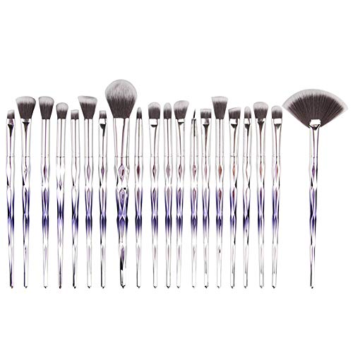 Chytaii. Brochas Maquillaje Brochas para Bases Líquidas de Maquillaje Sets de Brochas Brochas Maquillaje Brochas para Maquillaje Facial Cepillos para Ojos 20pcs