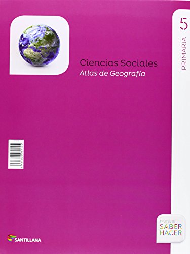 CIENCIAS SOCIALES MADRID + ATLAS 5 PRIMARIA SABER HACER - 9788468023892