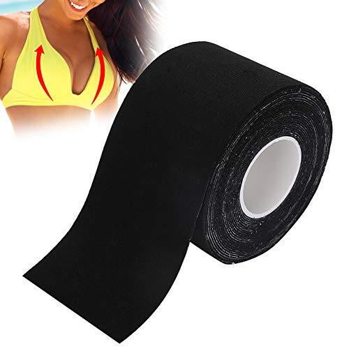 Cinta de levantamiento de senos, cinta de pechos cinta de sujetador para mujeres, cinta adhesiva elástica cinta de sujetador push up cinta impermeable y transpirable para el cuerpo(01)